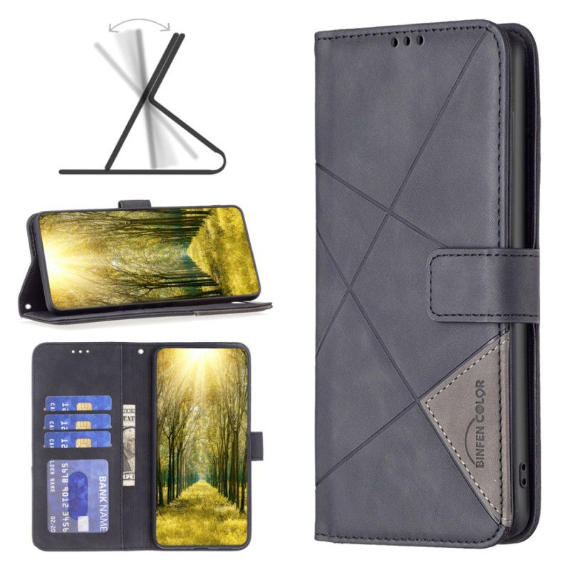 Lederhüllen Für Samsung Galaxy S26 Ultra Binfen Geometrisches Muster Farbe