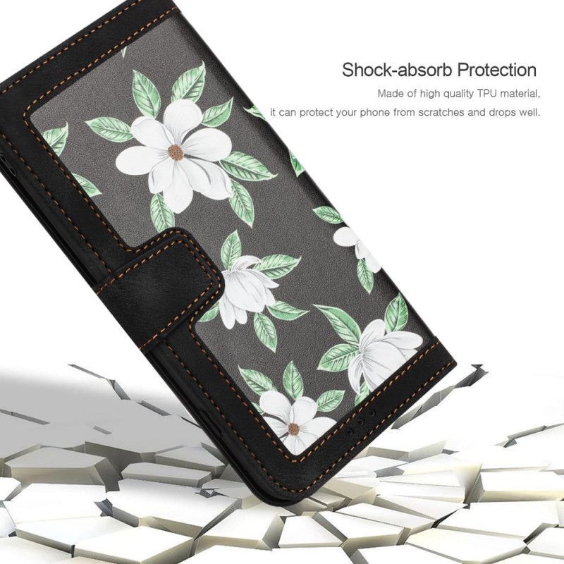 Lederhüllen Für Samsung Galaxy S26 Ultra Florales Design