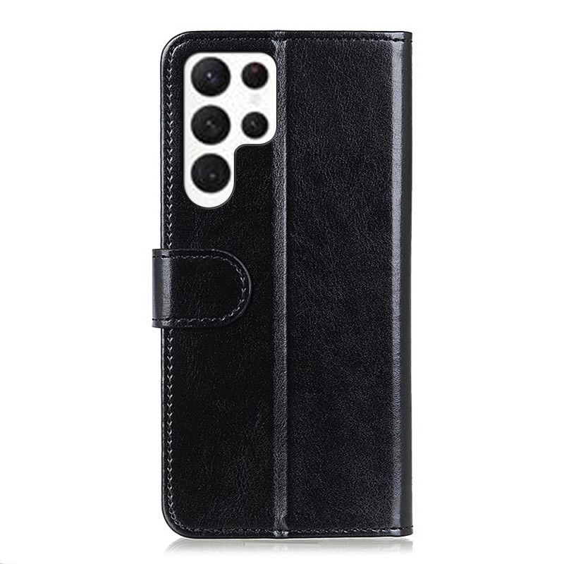 Lederhüllen Für Samsung Galaxy S26 Ultra Lackleder-kunstleder