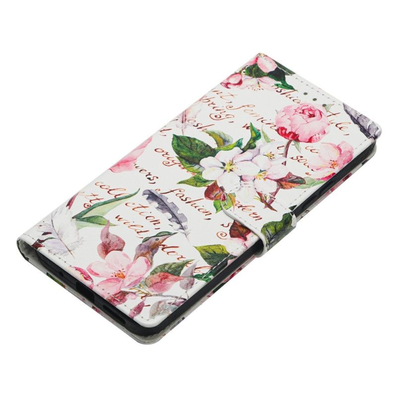 Lederhüllen Samsung Galaxy S26 Ultra Blumengedicht