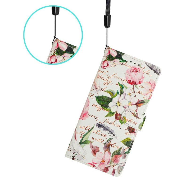 Lederhüllen Samsung Galaxy S26 Ultra Blumengedicht