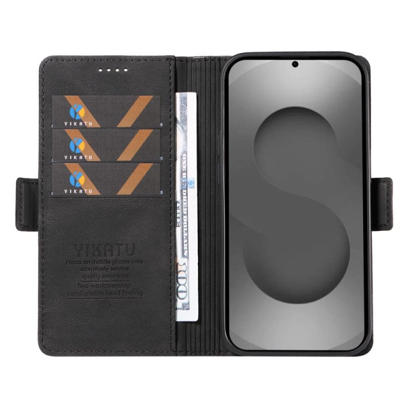 Lederhüllen Samsung Galaxy S26 Ultra Handyhülle Yikatu Wildledereffekt