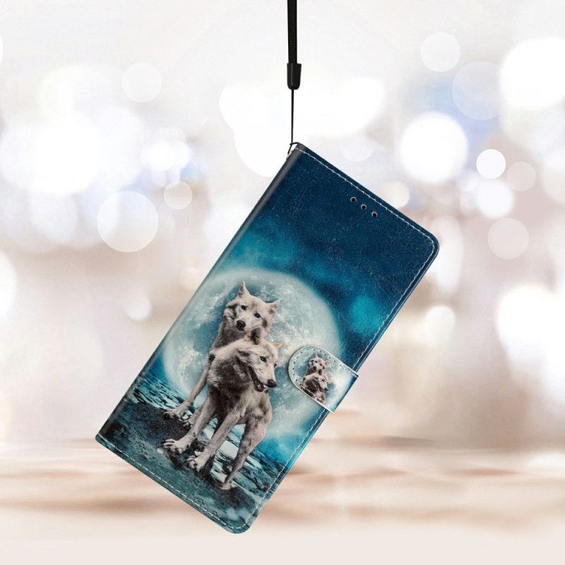 Lederhüllen Samsung Galaxy S26 Ultra Zwei Wölfe