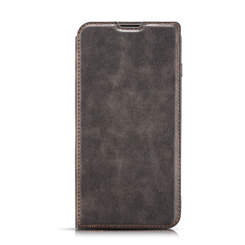 Flip Case Für Samsung Galaxy Note 10 Plus Schwarz Ultra-Finesse