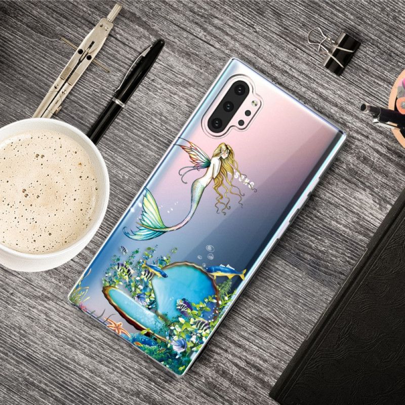 Hülle Für Samsung Galaxy Note 10 Plus Blaue Sirene