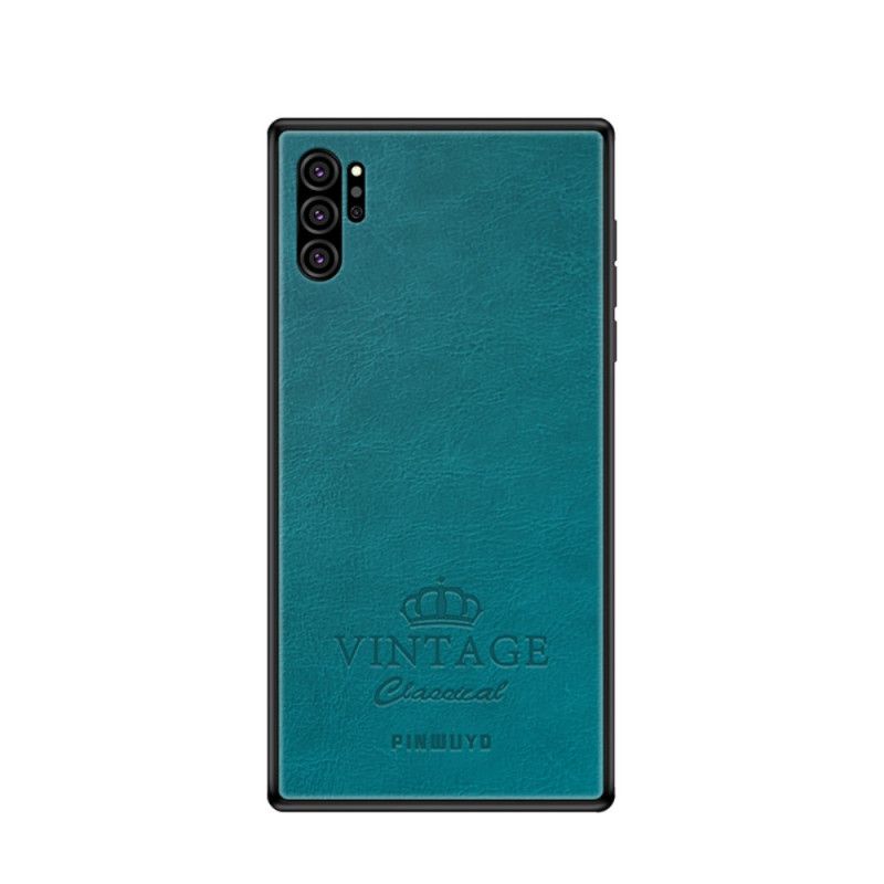 Hülle Für Samsung Galaxy Note 10 Plus Schwarz Vintage Pinwuyo