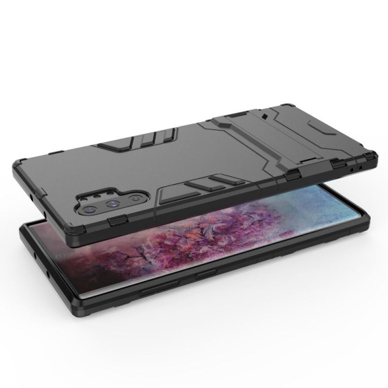 Hülle Samsung Galaxy Note 10 Plus Schwarz Extrem Widerstandsfähig