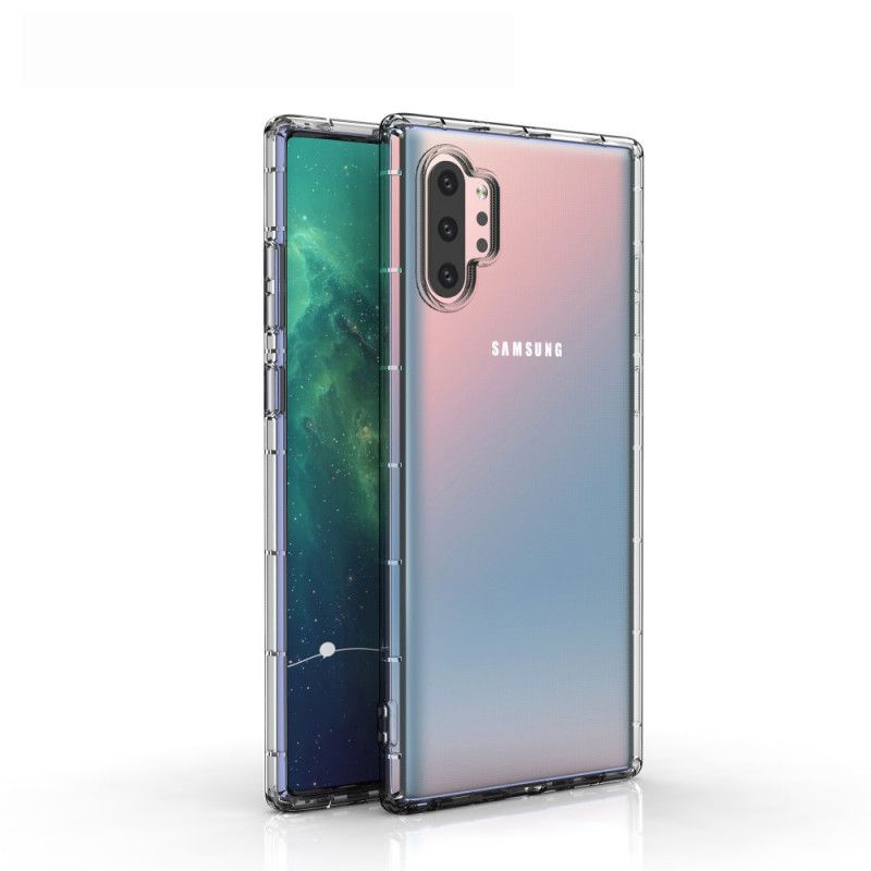 Hülle Samsung Galaxy Note 10 Plus Transparent Verstärkt