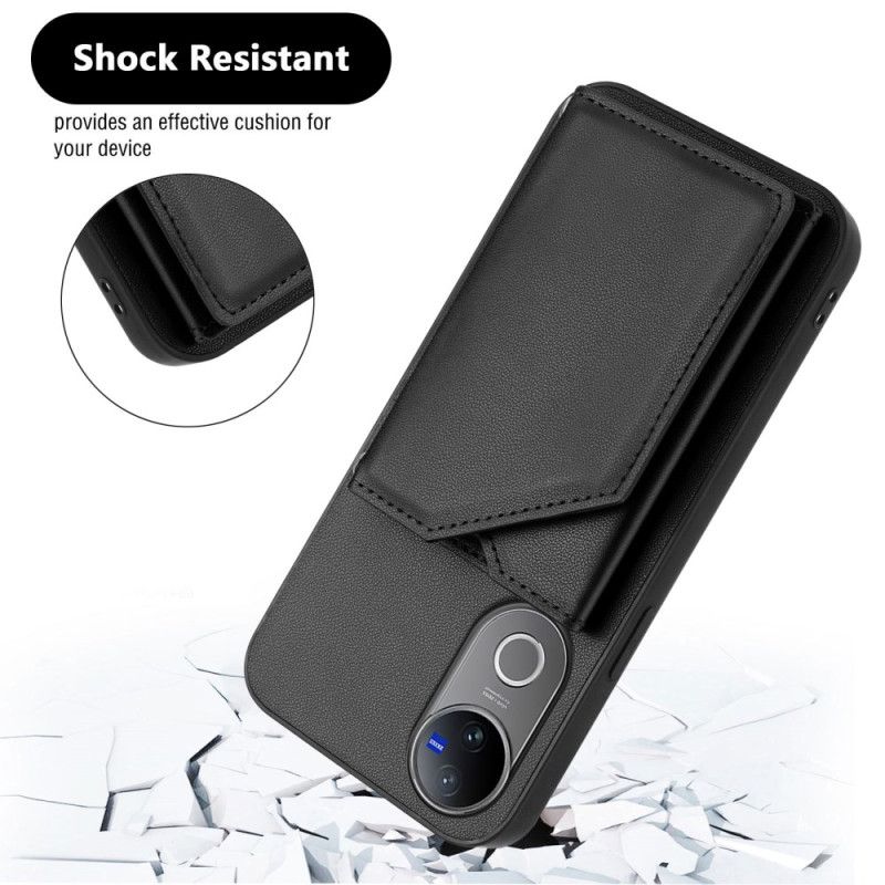 Hülle Vivo V50e 5g Handyhülle Kartenhalter Mit Umhängeband