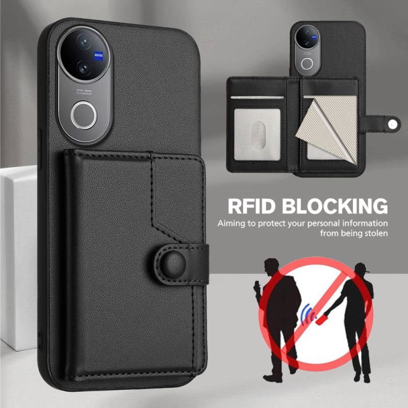Hülle Vivo V50e 5g Rfid-kartenhalter