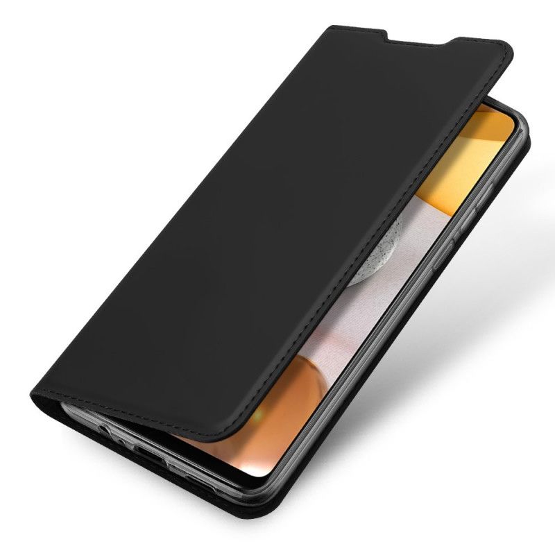 Flip Case Für Samsung Galaxy A12 Schwarz Pro-Dux-Ducis-Haut