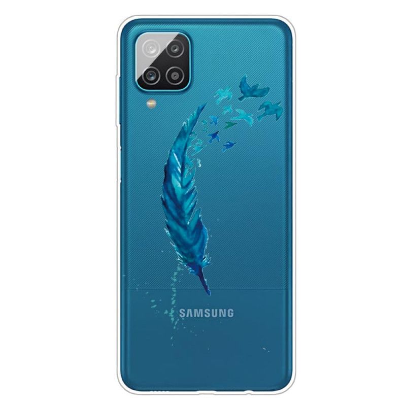 Hülle Für Samsung Galaxy A12 Schöne Feder