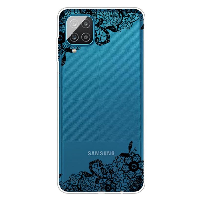 Hülle Samsung Galaxy A12 Feine Spitze