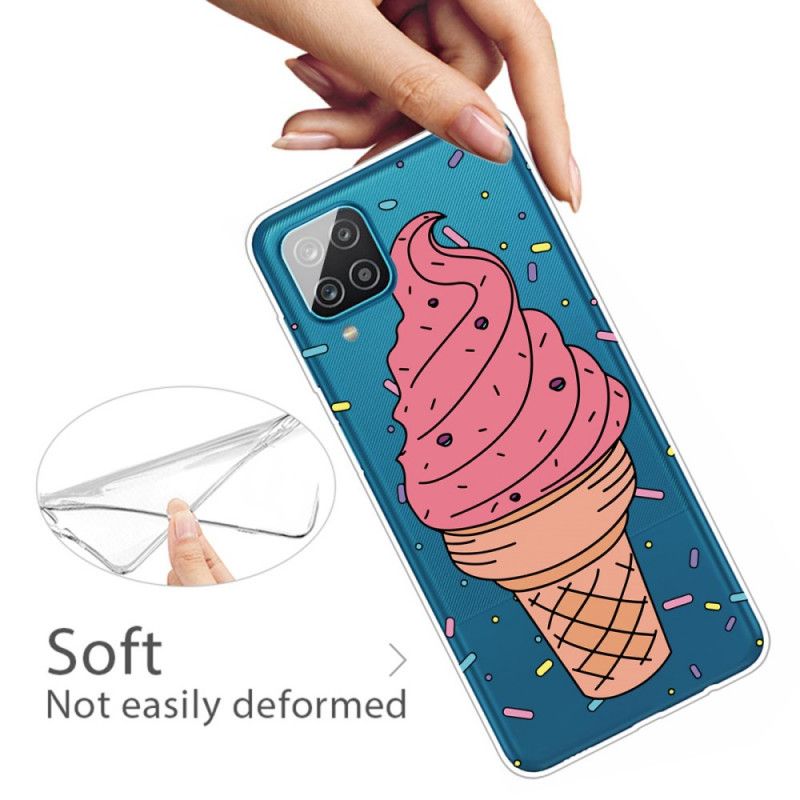 Hülle Samsung Galaxy A12 Handyhülle Eis