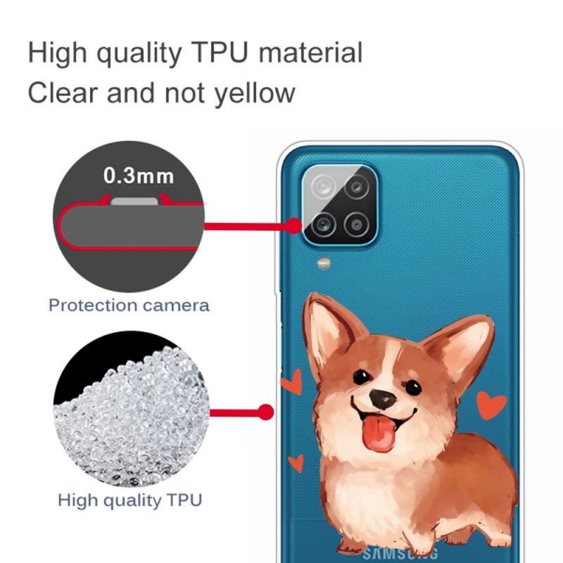 Hülle Samsung Galaxy A12 Handyhülle Mein Kleiner Hund