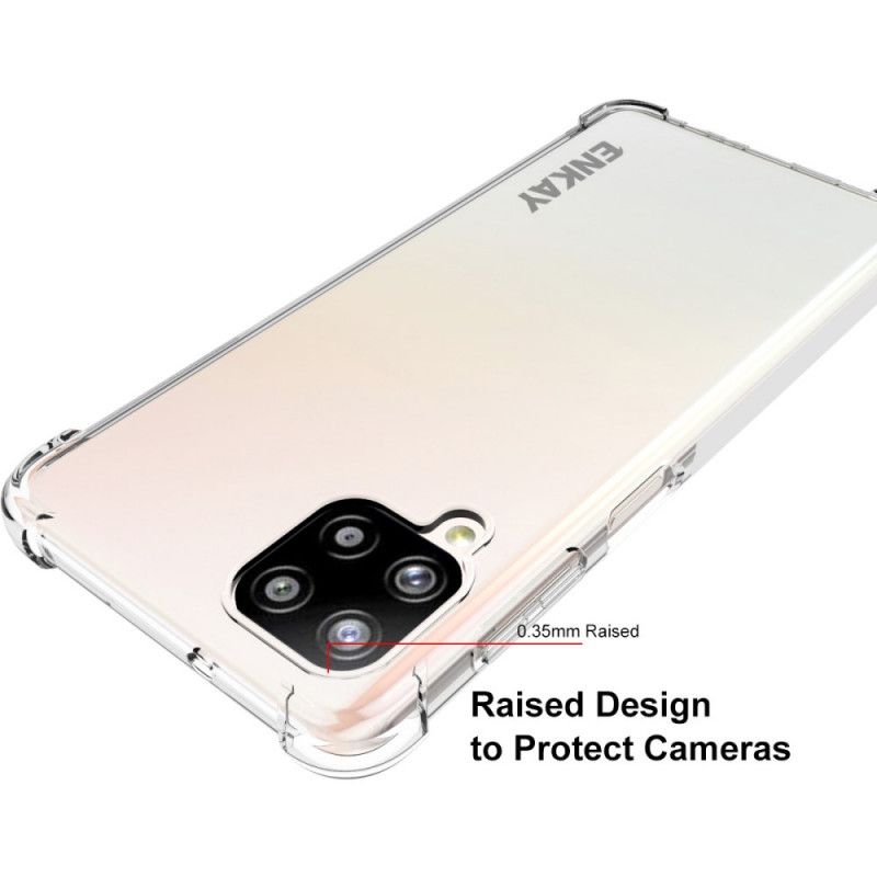 Hülle Samsung Galaxy A12 Transparentes Enkay