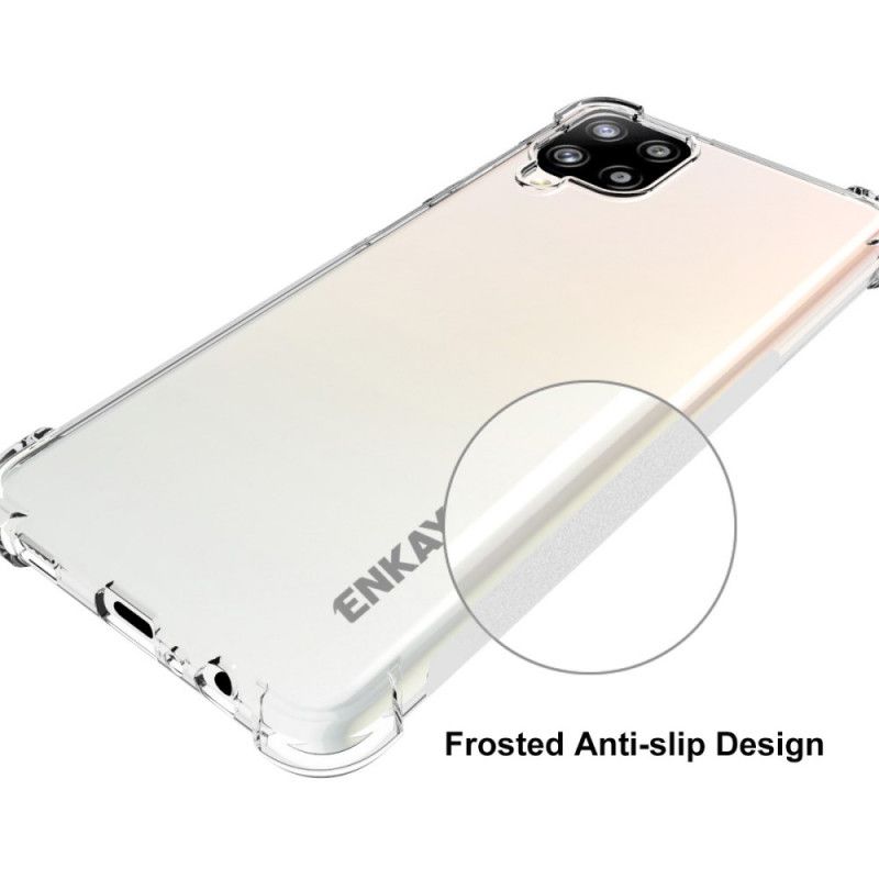Hülle Samsung Galaxy A12 Transparentes Enkay