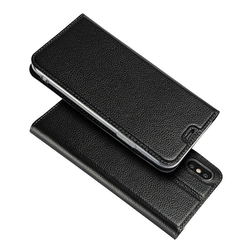 Flip Case iPhone XS Litschileder