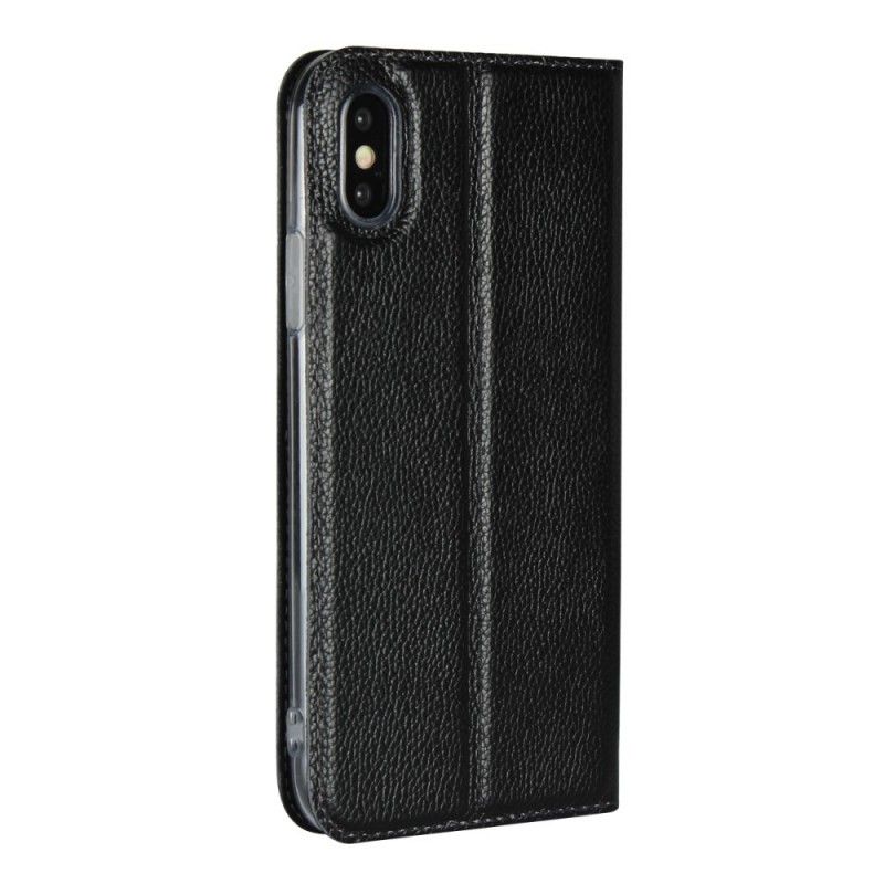 Flip Case iPhone XS Litschileder