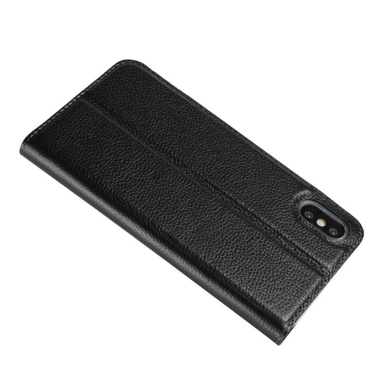 Flip Case iPhone XS Litschileder