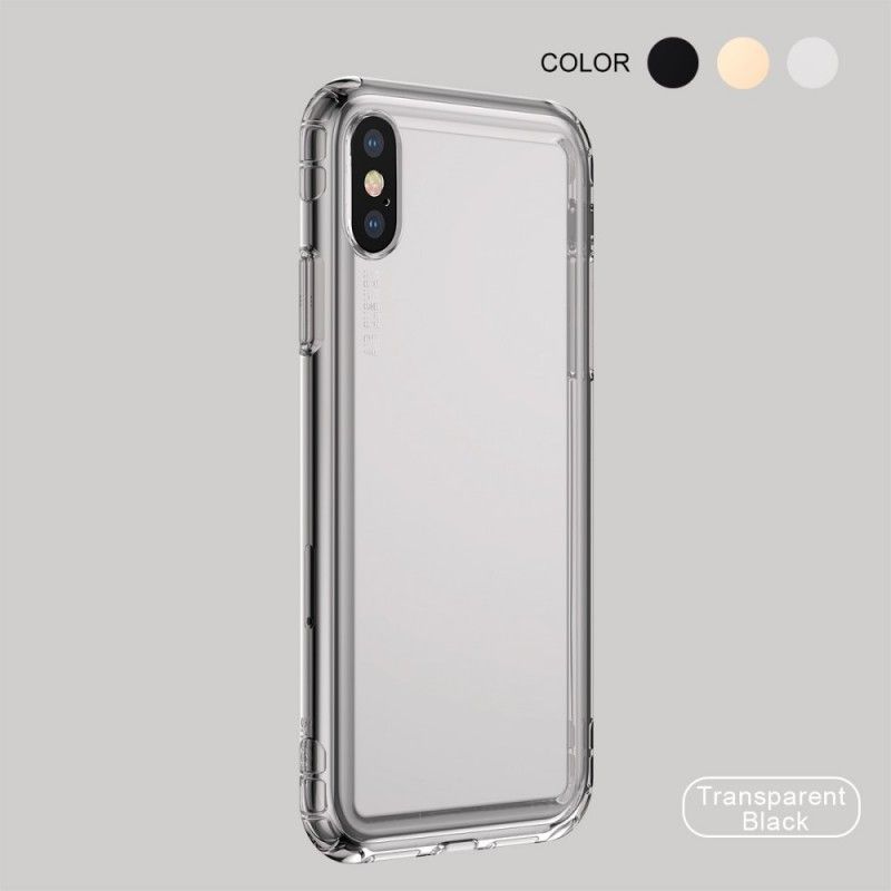 Hülle iPhone XS Transparent Baseus-Airbags