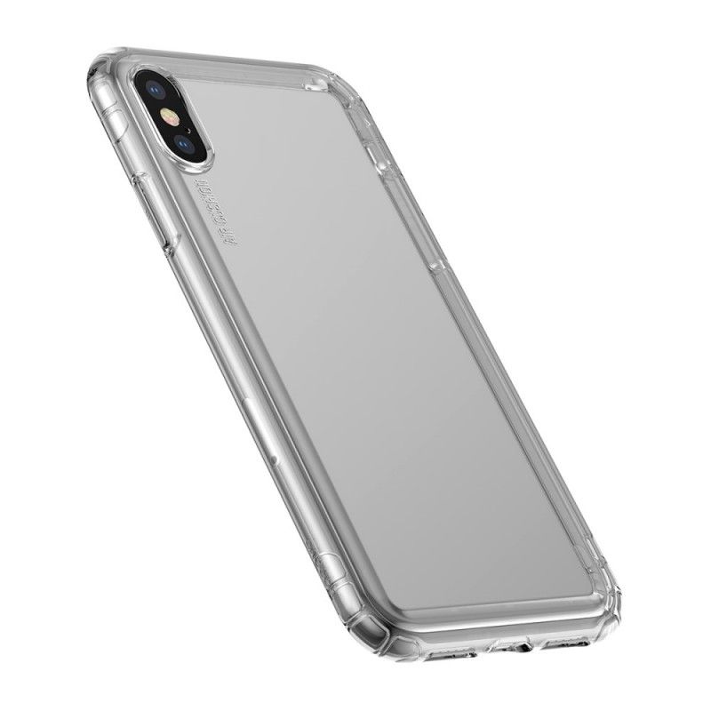 Hülle iPhone XS Transparent Baseus-Airbags