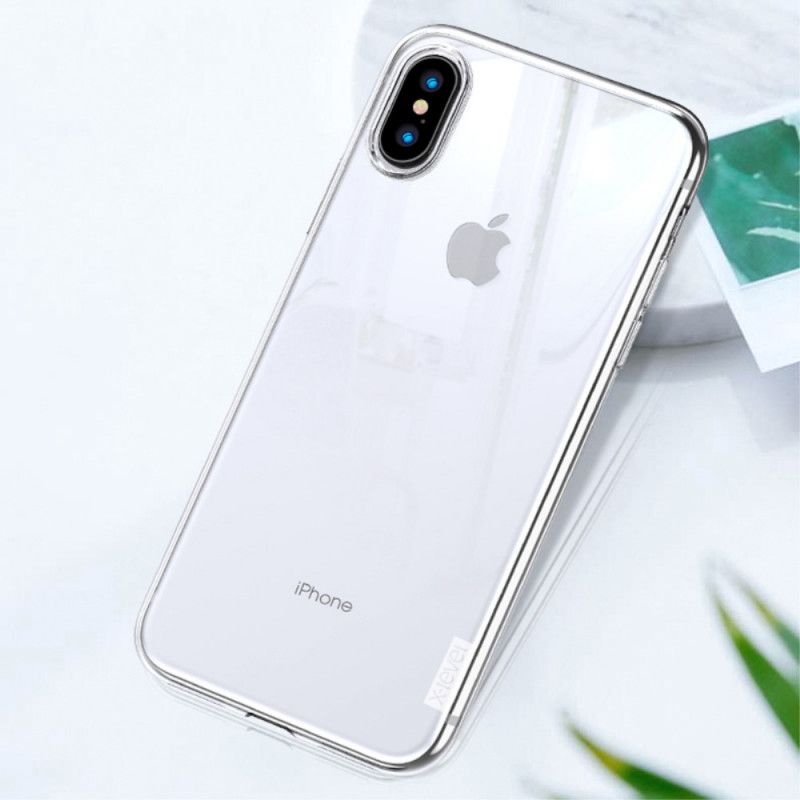 Hülle iPhone XS Transparente X-Ebene