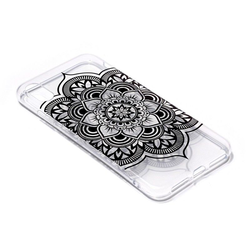 Hülle iPhone XS Transparentes Klassisches Mandala