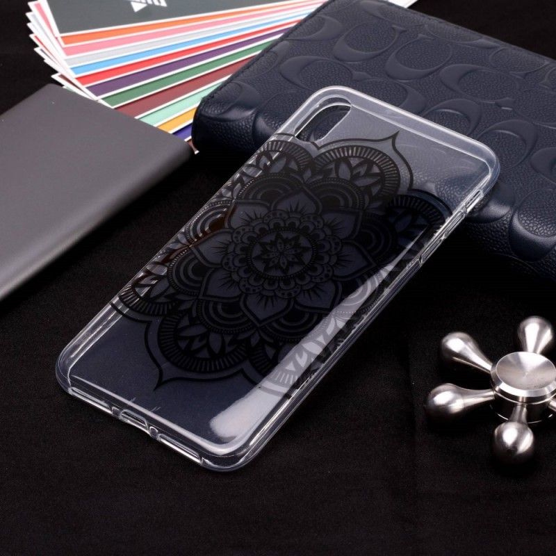 Hülle iPhone XS Transparentes Klassisches Mandala