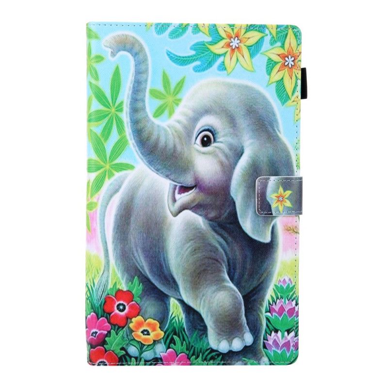 Case Für Samsung Galaxy Tab A 10.1 (2019) Lustiger Elefant