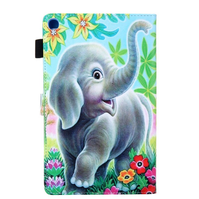 Case Für Samsung Galaxy Tab A 10.1 (2019) Lustiger Elefant