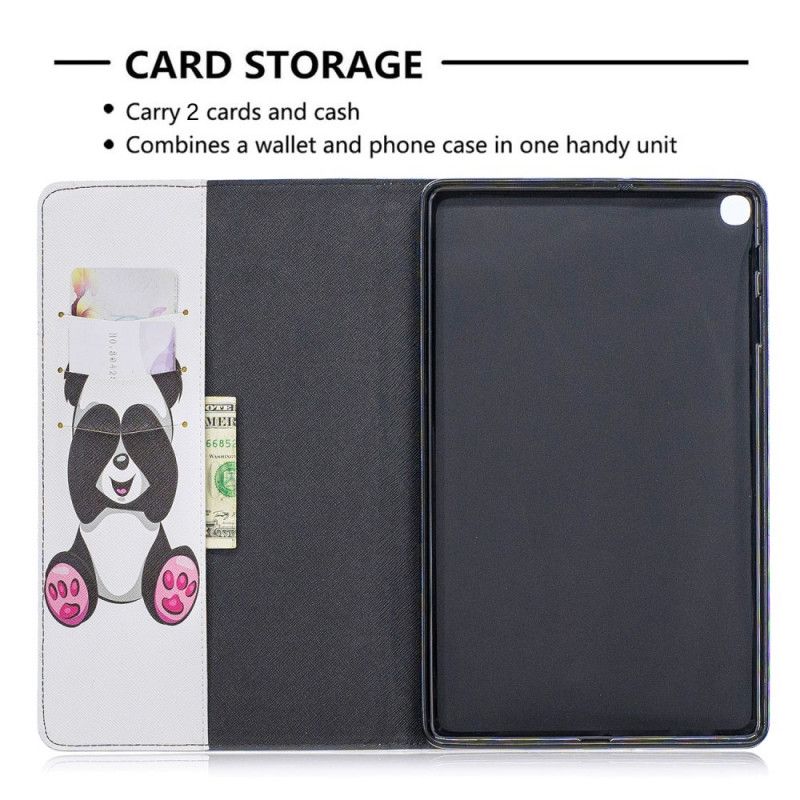 Case Samsung Galaxy Tab A 10.1 (2019) Handyhülle Lustiger Panda