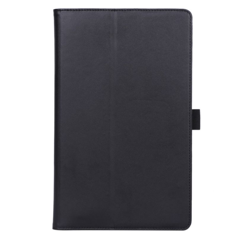 Case Samsung Galaxy Tab A 10.1 (2019) Schwarz Lederstil Mit Riemen