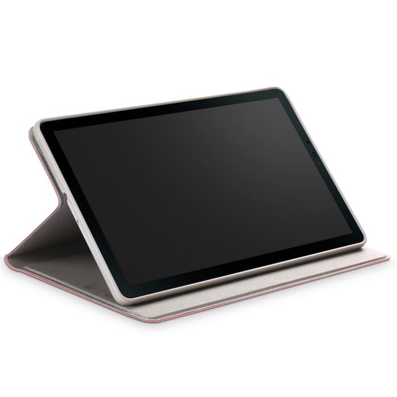Case Samsung Galaxy Tab A 10.1 (2019) Schwarz Retro Business Ledereffekt