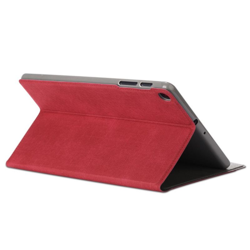 Case Samsung Galaxy Tab A 10.1 (2019) Schwarz Retro Business Ledereffekt