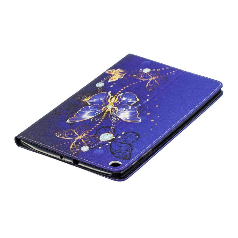 Case Samsung Galaxy Tab A 10.1 (2019) Weiß Schmetterlingsserie