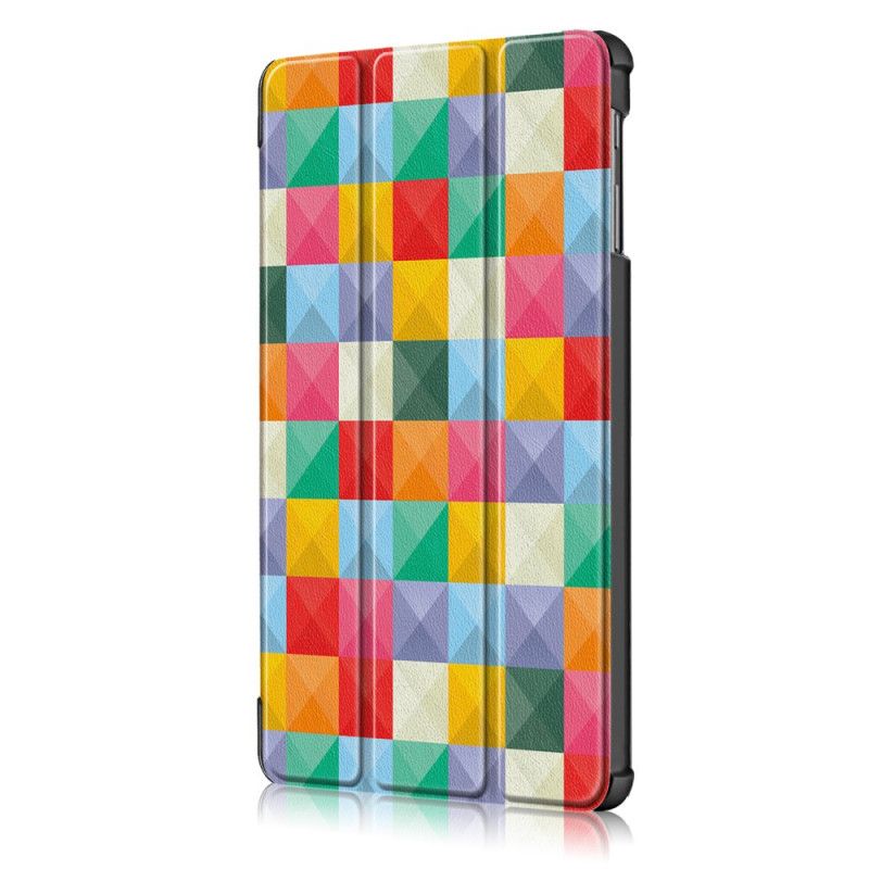 Farbenfrohes. Verstärktes Samsung Galaxy Tab A 10.1 (2019) Smart Case