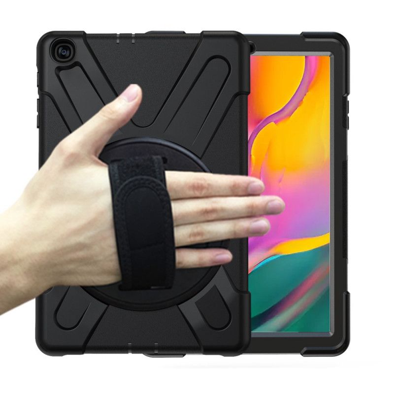 Hülle Für Samsung Galaxy Tab A 10.1 (2019) Schwarz Extrem Widerstandsfähiges X-Design