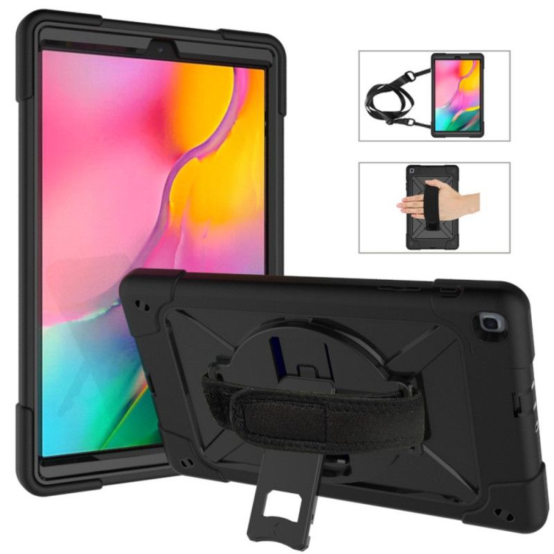 Hülle Samsung Galaxy Tab A 10.1 (2019) Schwarz Handyhülle Multifunktion