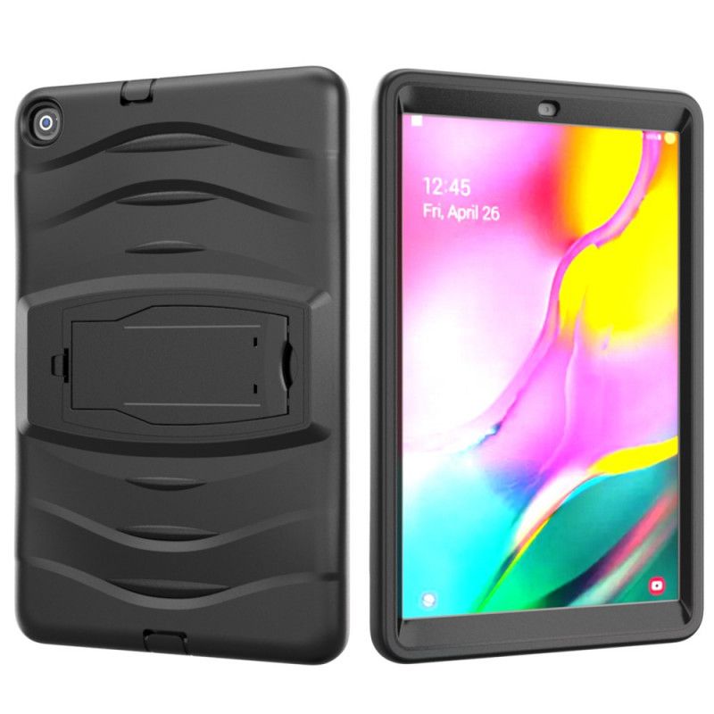 Hülle Samsung Galaxy Tab A 10.1 (2019) Schwarz Stoßstangenschutz Mit Unterstützung