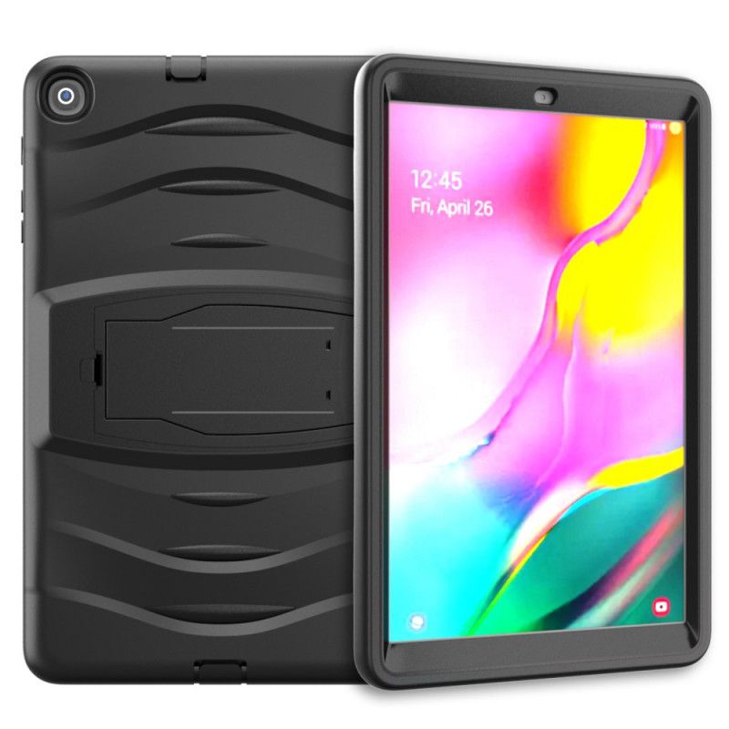 Hülle Samsung Galaxy Tab A 10.1 (2019) Schwarz Stoßstangenschutz Mit Unterstützung