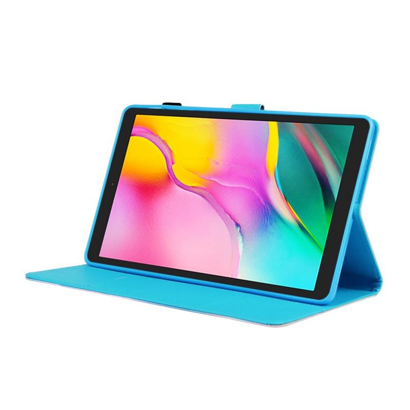 Lederhüllen Für Samsung Galaxy Tab A 10.1 (2019) Aquarell-Traumfänger