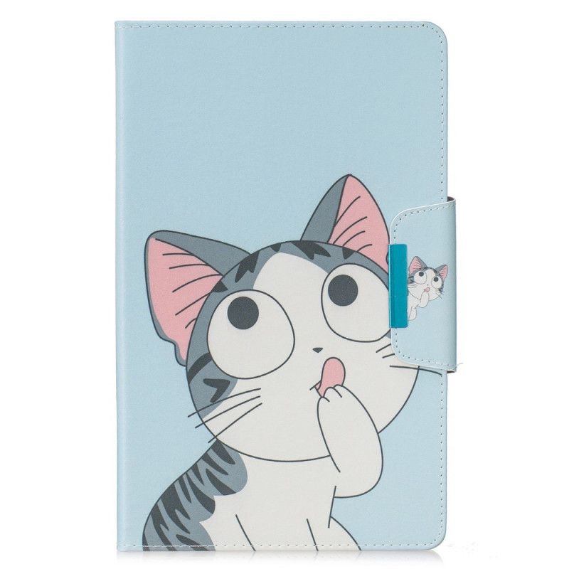 Lederhüllen Für Samsung Galaxy Tab A 10.1 (2019) Cat Femoir Design