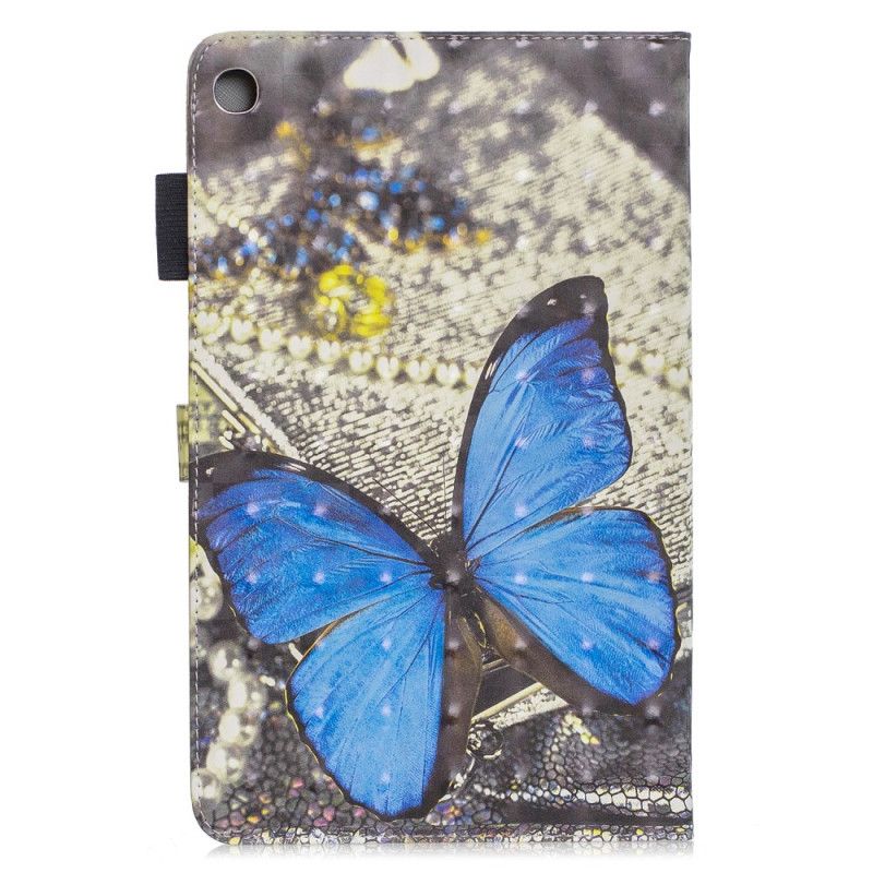 Lederhüllen Für Samsung Galaxy Tab A 10.1 (2019) Schmetterlingsentdeckung