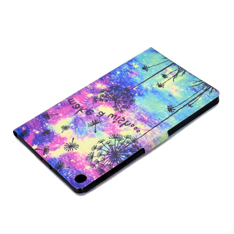 Lederhüllen Samsung Galaxy Tab A 10.1 (2019) Einen Wunsch Machen