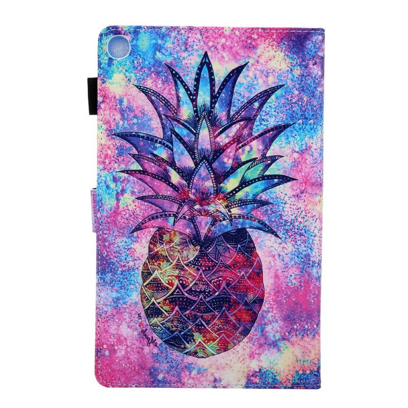 Lederhüllen Samsung Galaxy Tab A 10.1 (2019) Funky Ananas