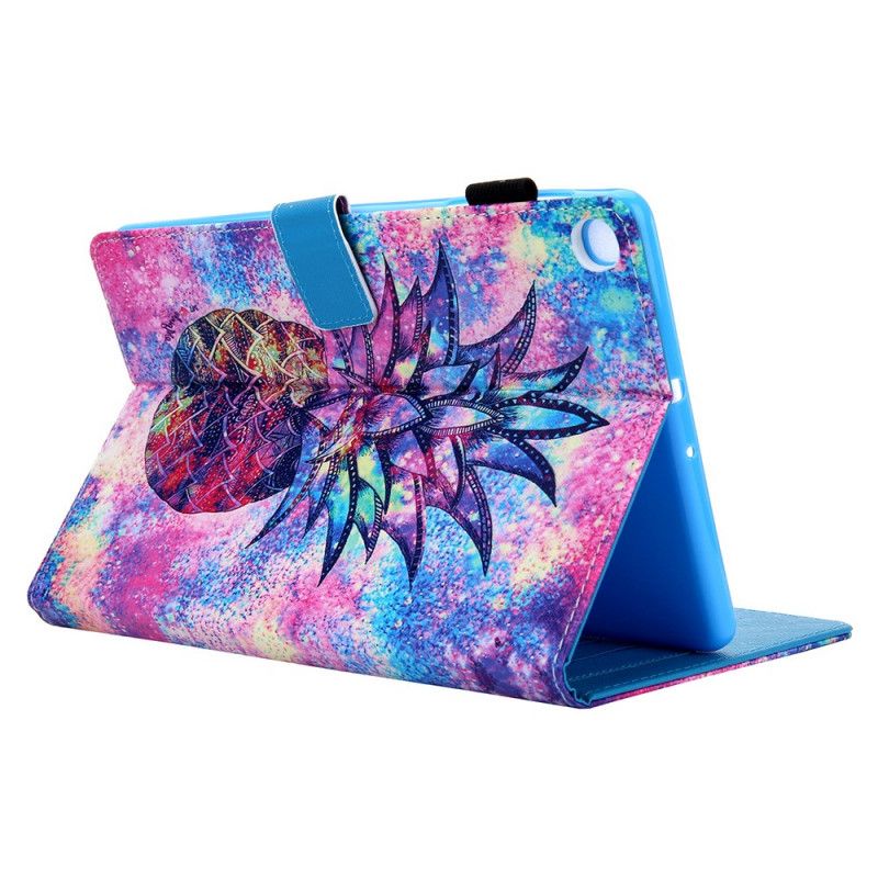 Lederhüllen Samsung Galaxy Tab A 10.1 (2019) Funky Ananas