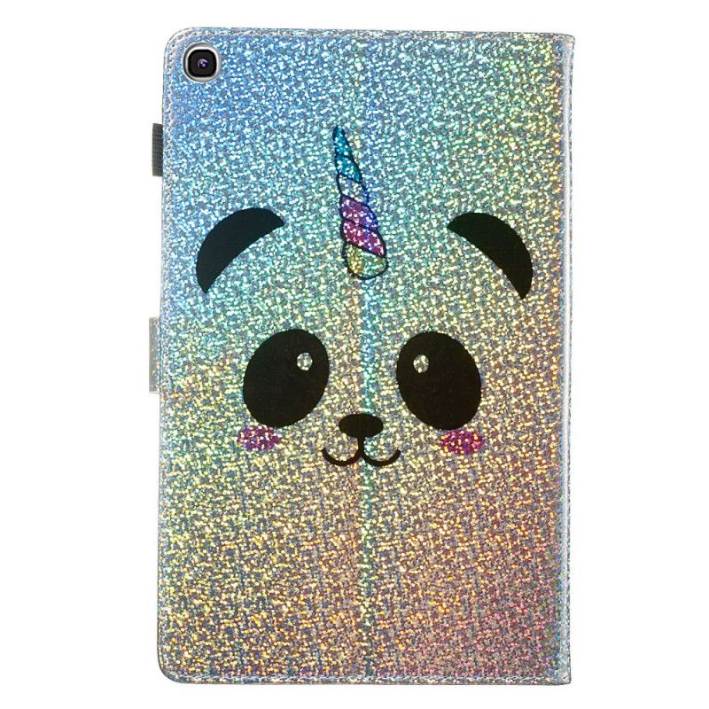 Lederhüllen Samsung Galaxy Tab A 10.1 (2019) Glitzerpanda