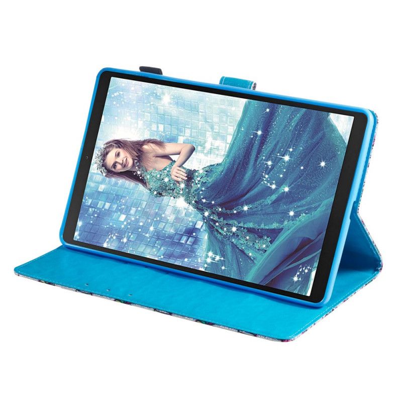 Lederhüllen Samsung Galaxy Tab A 10.1 (2019) Handyhülle Meerjungfrauenglitter