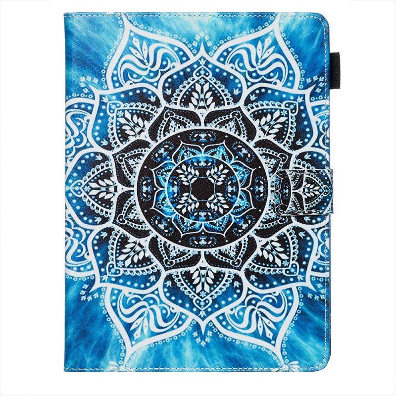 Lederhüllen Samsung Galaxy Tab A 10.1 (2019) Handyhülle Schneeflockenmandala